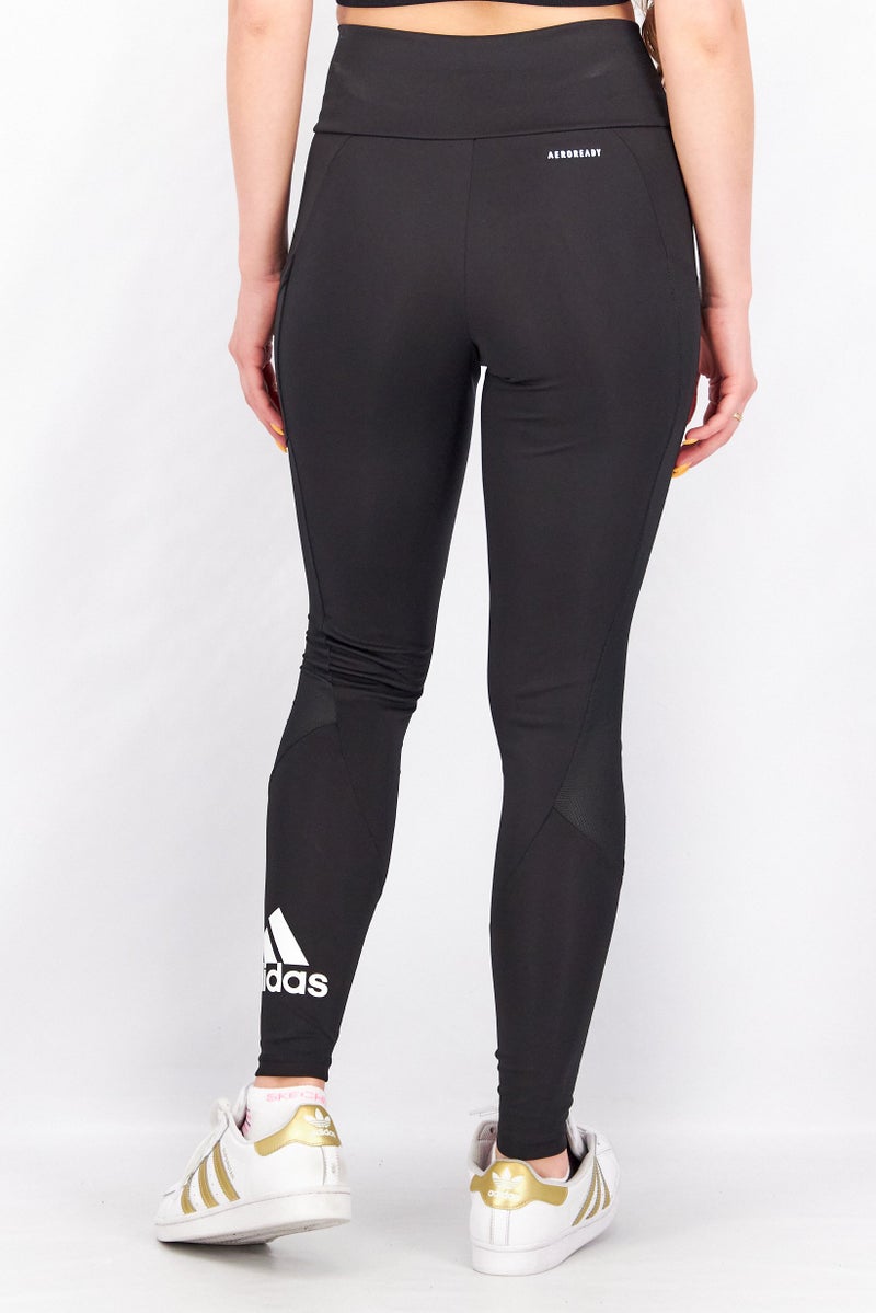 Adidas Women Sportswear Fit Training Leggings, Black - Image 2