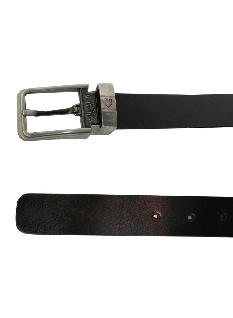 LAVERI LEATHER GENUINE LEATHER 25 MM BELT FOR KIDS IN BROWN  - Image 5