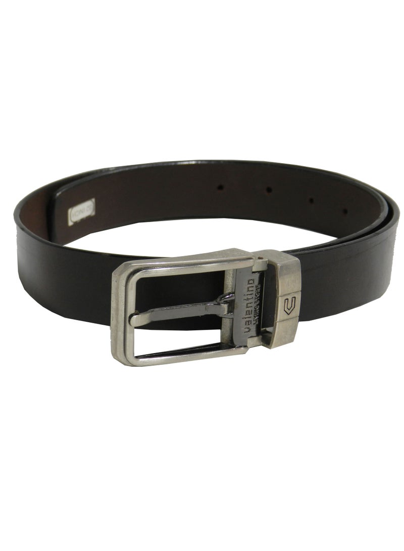 LAVERI LEATHER GENUINE LEATHER 25 MM BELT FOR KIDS IN BROWN  - Image 3