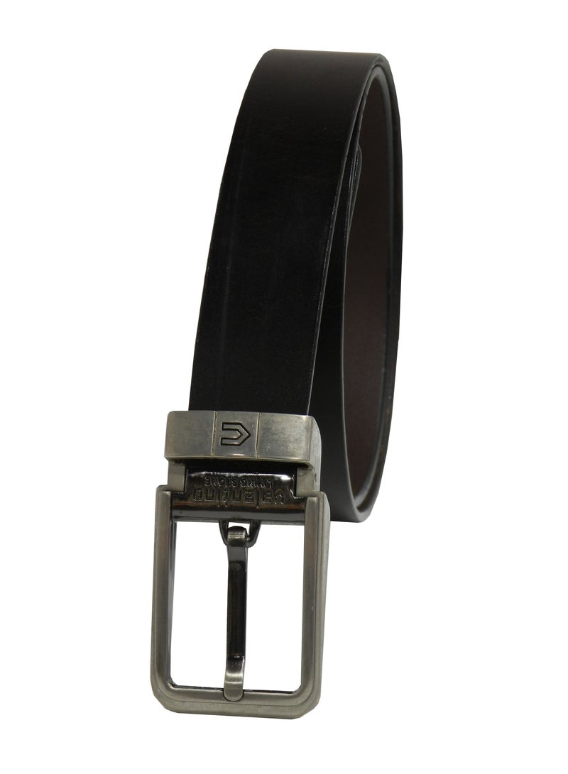 LAVERI LEATHER GENUINE LEATHER 25 MM BELT FOR KIDS IN BROWN  - Image 4