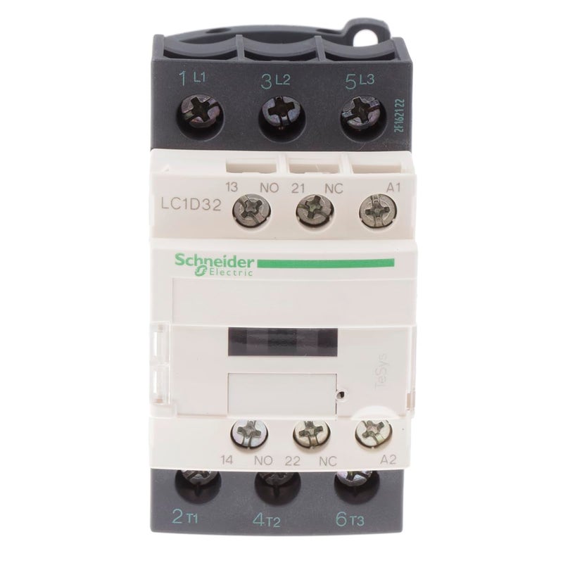 Schneider Electric Schneider TeSys D contactor 3P3 NO AC3 440 V 32 A 415 V AC Coil LC1D32N7 