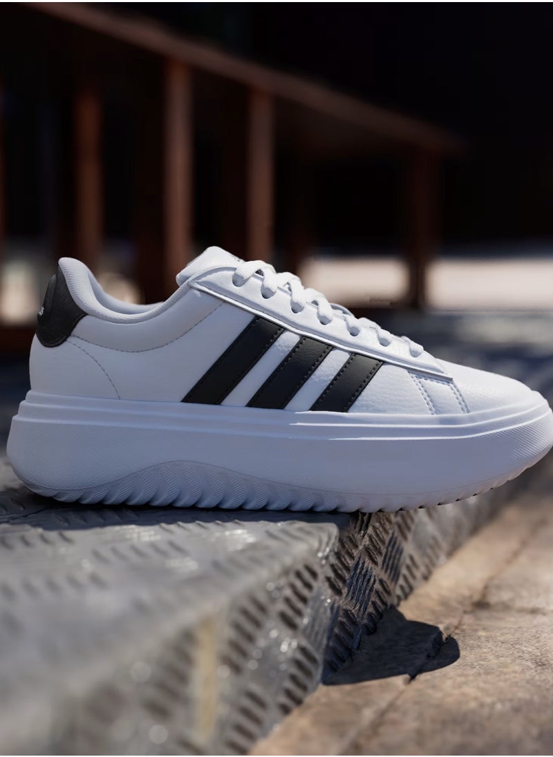 Adidas - Grand Court Platform Shoes - Image 1