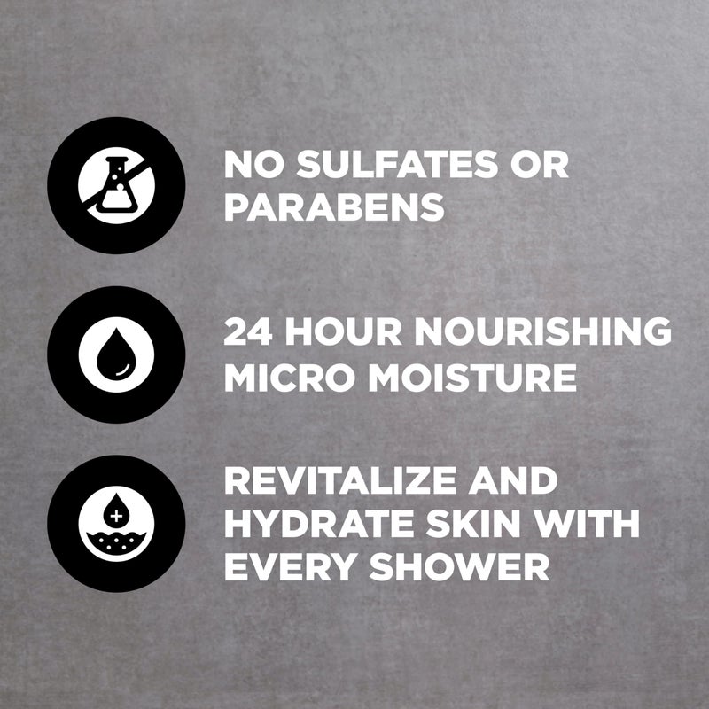 Dove Men+Care دوف للرجال + العناية مقشر الجسم والوجه بالفحم + طين غسول الجسم للرجال مع تقنية الترطيب المصغرة المغذية لمدة 24 ساعة 30 أونصة - Image 5