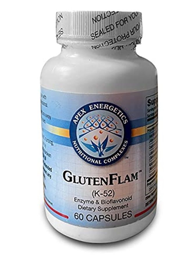 Apex Energetics جلوتين-فلام (K-52) 60 كبسولة - Image 1