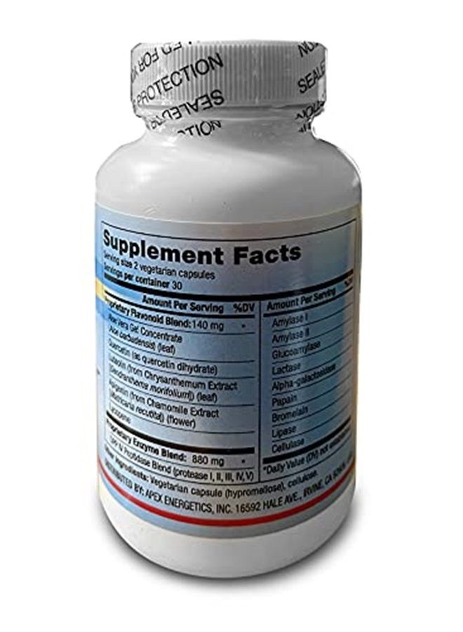 Apex Energetics جلوتين-فلام (K-52) 60 كبسولة - Image 2