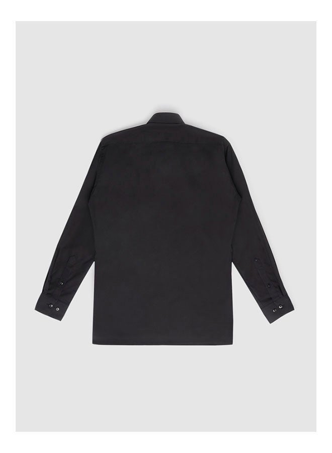 Olymp Collared Neck Long Sleeve Plain/Basic Shirt  - Image 2
