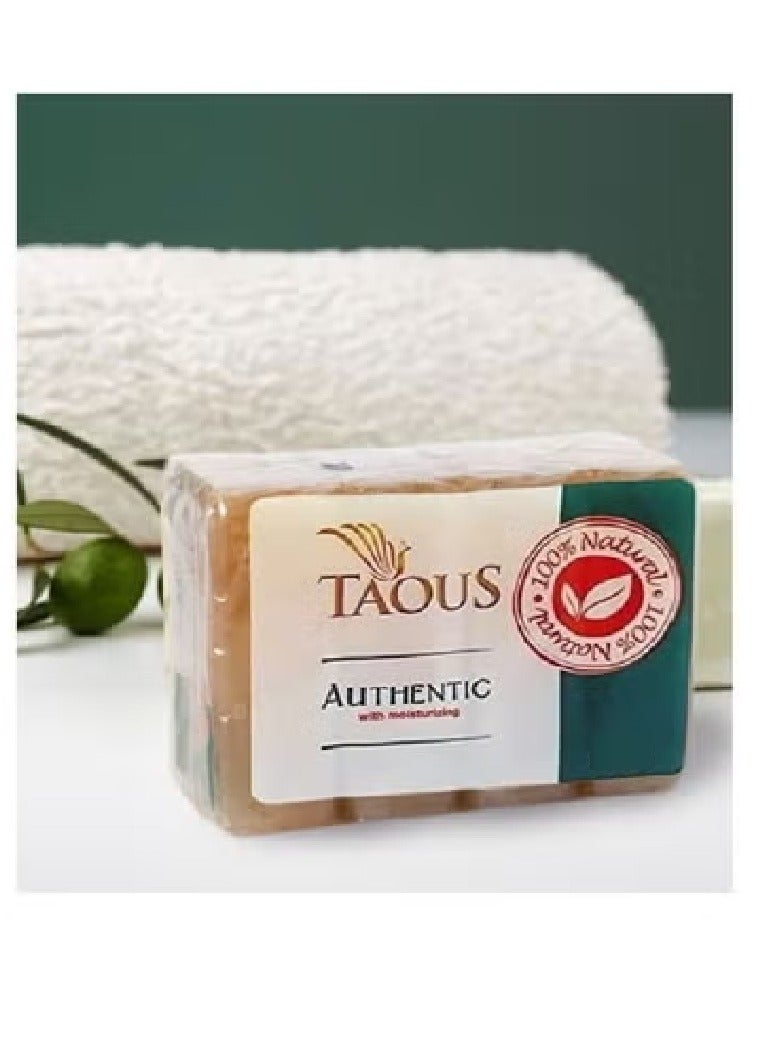 Taous Authentic Natural Soap For Smooth Skin - 4x120g - Image 4
