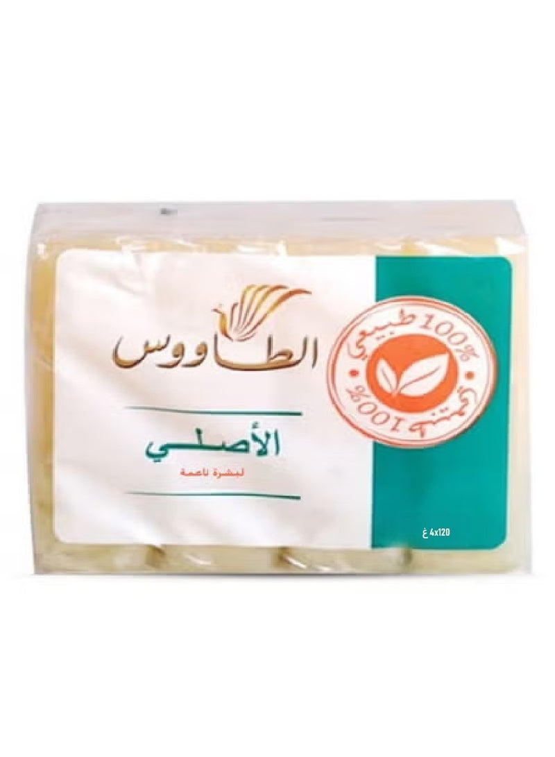 Taous Authentic Natural Soap For Smooth Skin - 4x120g - Image 3