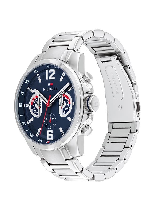 TOMMY HILFIGER Round Analog Men'S Navy Case Watch - 1710697  - Image 3