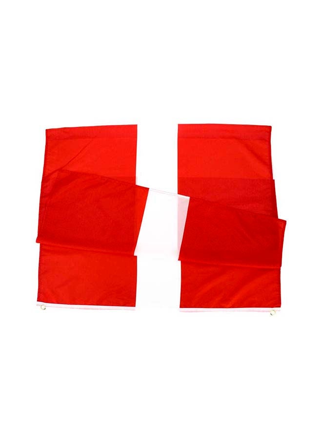 THE BABA Denmark Flag 2'X3' (60X90Cm) For Euro 2024 - Good Quality - Indoor And Outdoor Use  - Image 2