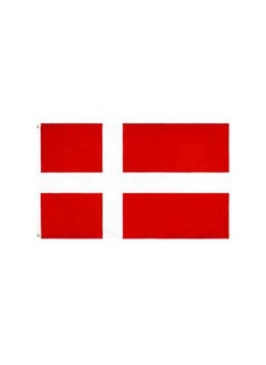 THE BABA Denmark Flag 2'X3' (60X90Cm) For Euro 2024 - Good Quality - Indoor And Outdoor Use  - Image 1