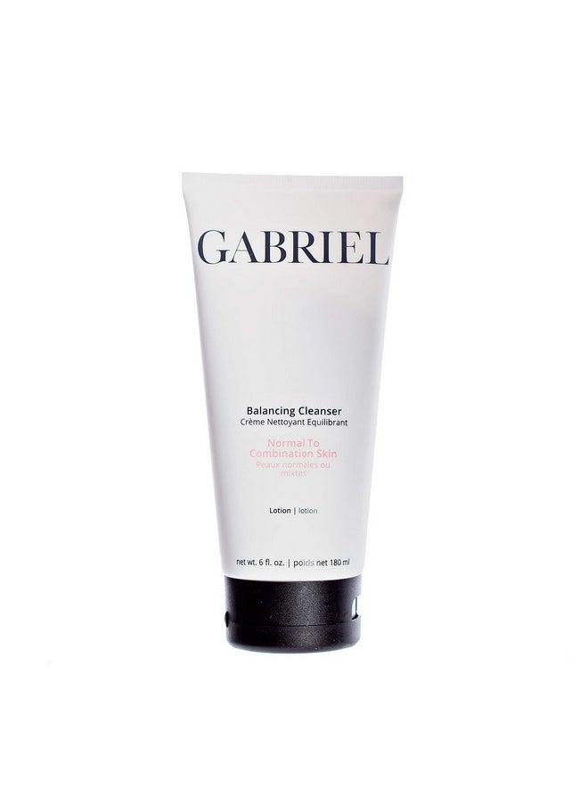 Gabriel Cosmetics - Gabriel Balancing Cleanser Natural Paraben Free Vegan Crueltyfree Non Gmo Infused With White Seaweed To Cleanse And Maintain Skins Natural Ph Balance 6 Oz. - Image 1