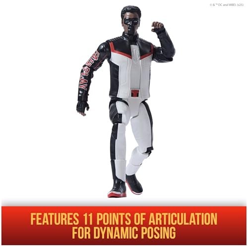 DC Comics, Superman Mr Terrific 12-inch Superhero Action Figure, Kids Toys for Boys and Girls Pretend Play, for Ages 4 and Up - Image 5