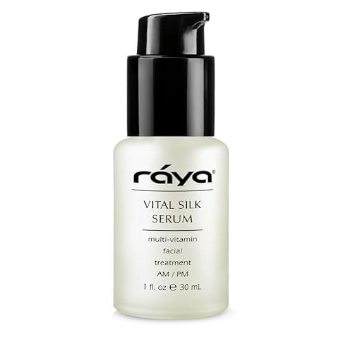 RAYA Vital Silk Serum (509) | Multi-Vitamin Facial Treatment for All Non-Sensitive Skin Beginning to show signs of Age | Softens and Smooths Complexion | Protects From Environmental Damage - Image 1