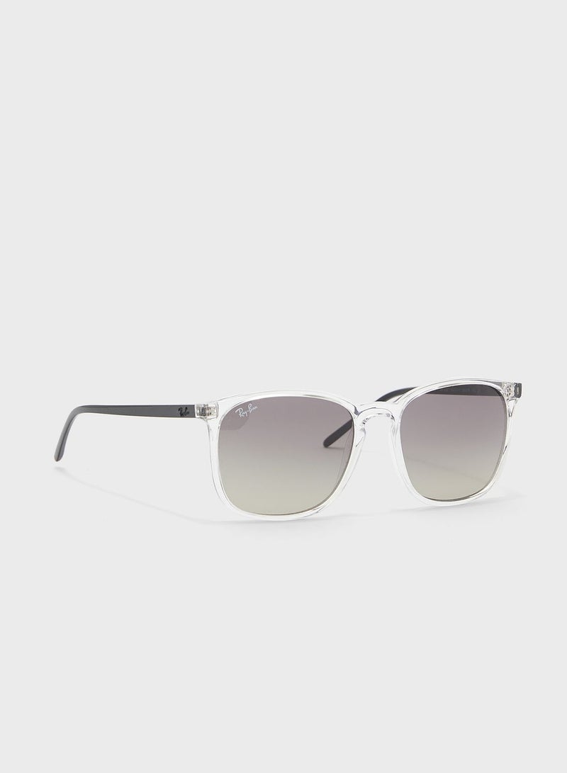 Ray-Ban 0Rb4387 Square Sunglasses - Image 1