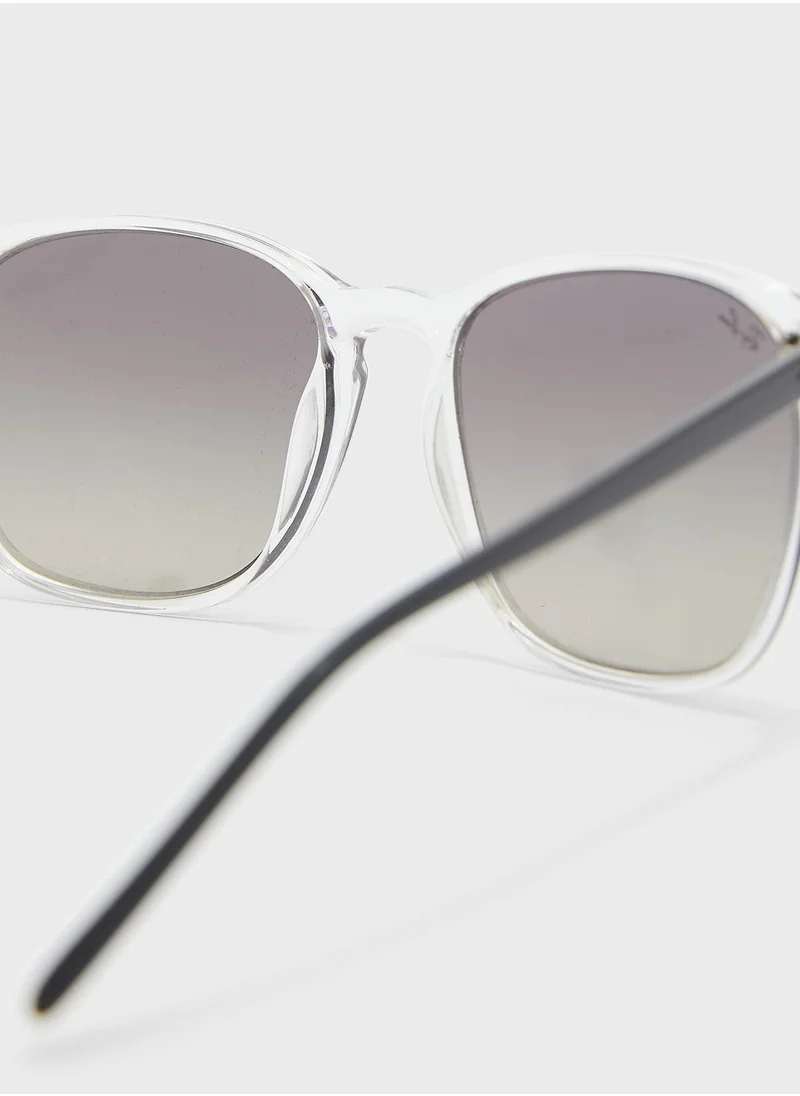 Ray-Ban 0Rb4387 Square Sunglasses