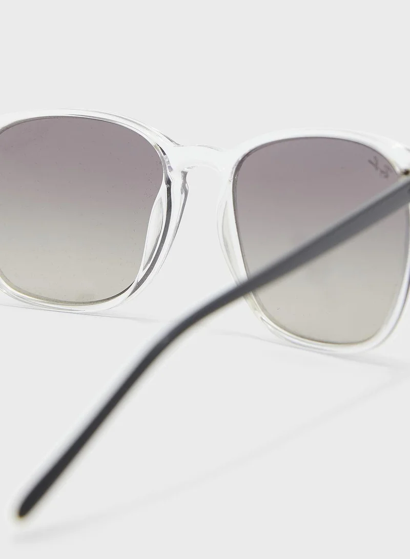 Ray-Ban  0Rb4387 Square Sunglasses  | Best Price UAE