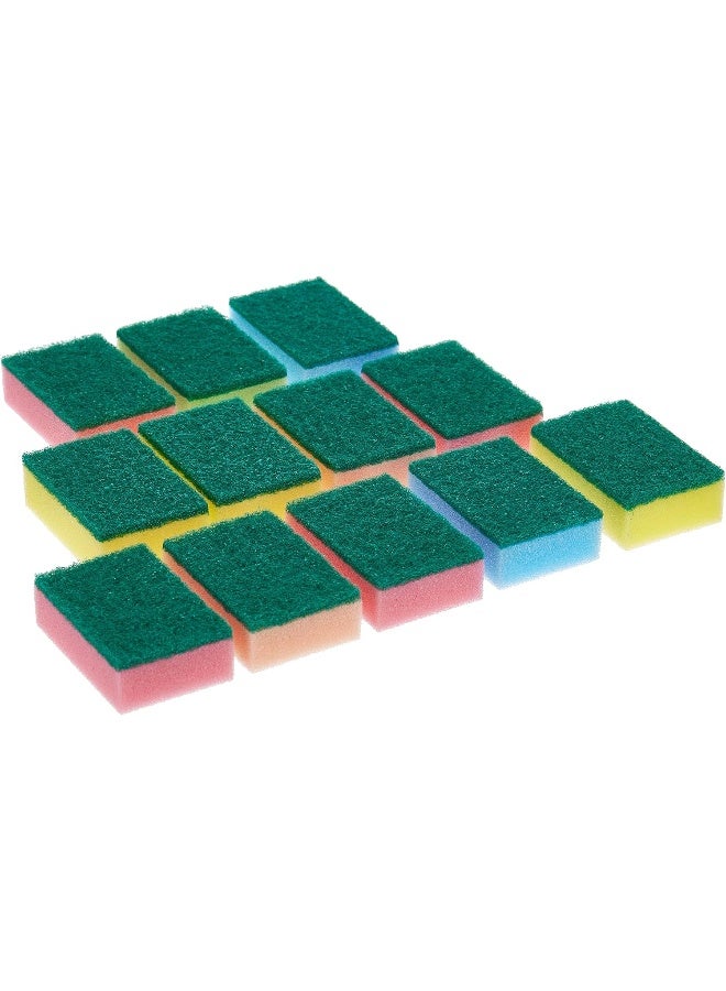 Generic Saqoclean Dish Cleaning Sponge 12-Pieces Set - Image 1