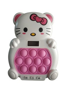 Speed Push 999 level Pop It Fidget Toy, Digital Display, Push Bubble Sensory Game Toy Pop It Electronic Fast Speed Push Game (Hello Kitty)