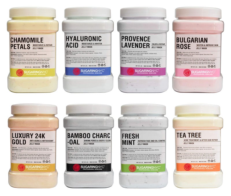 Sugaring NYC Vajacial Jelly Mask Peel-Off Bikini, Underarms Area Peel Mask - Hyaluronic Acid - Professional Size 23oz by Sugaring NYC - Image 2