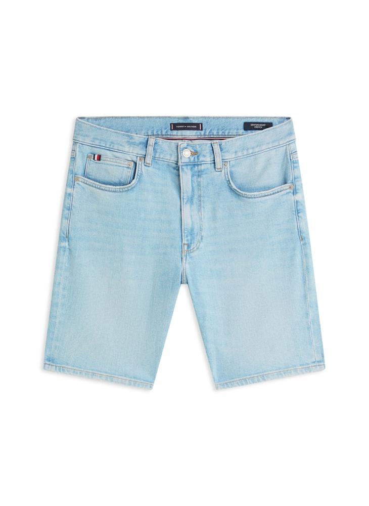 TOMMY HILFIGER Denton Faded Straight Leg Denim Shorts - Image 5
