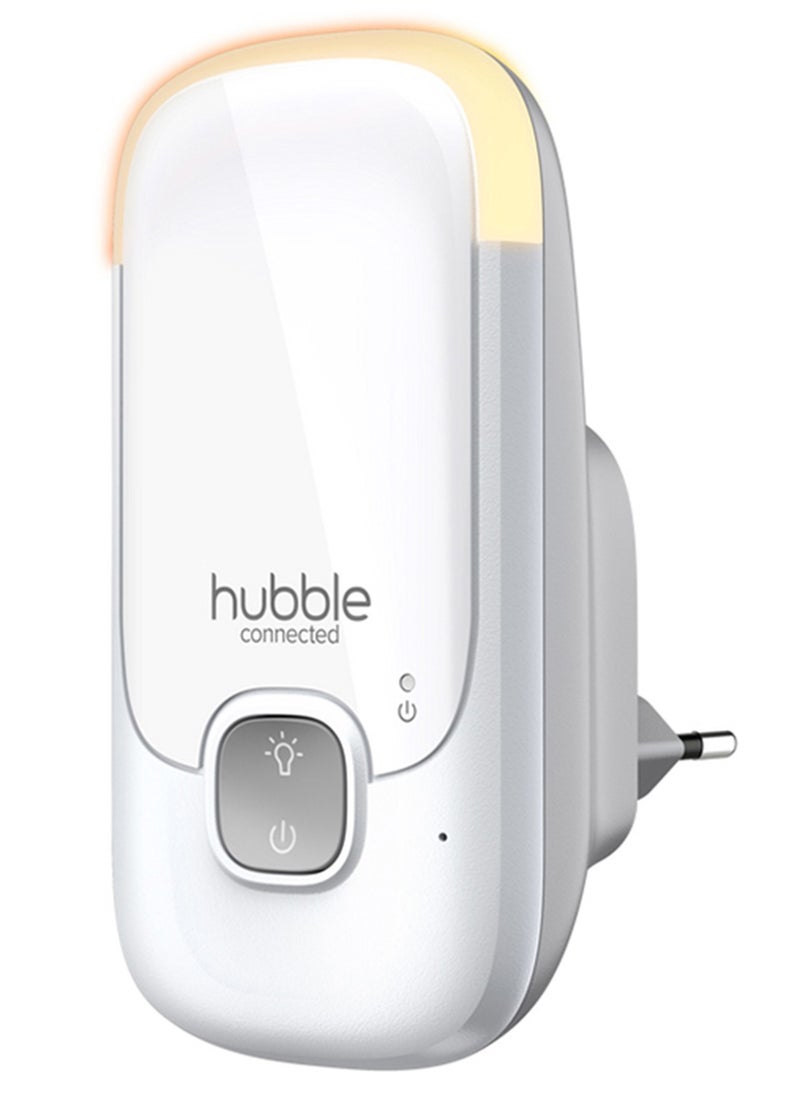 hubble connected - Listen Glow Audio Baby Monitor with Long Range DECT Wireless Connectivity, Night Light, Intercom, Volume Control and High Sensitivity Microphone - Image 1