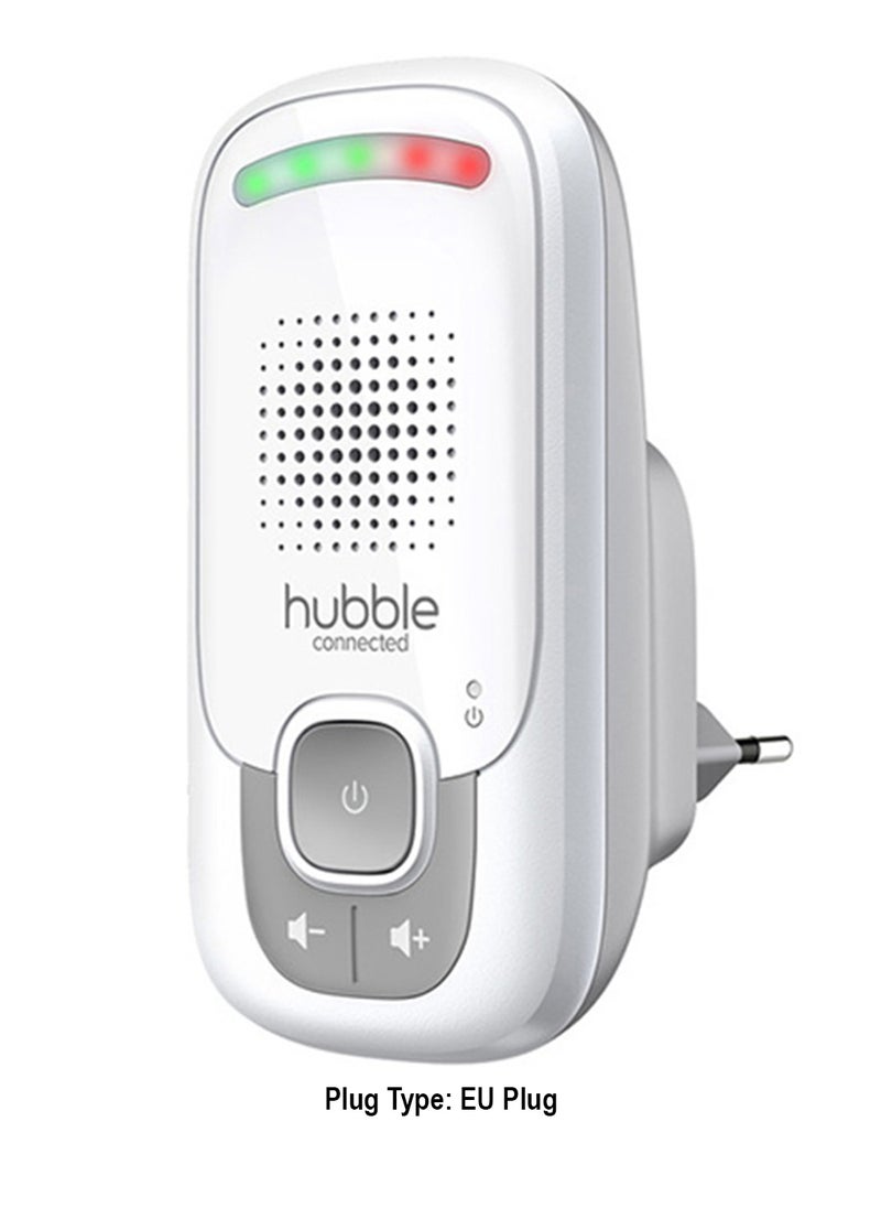 hubble connected - Listen Glow Audio Baby Monitor with Long Range DECT Wireless Connectivity, Night Light, Intercom, Volume Control and High Sensitivity Microphone - Image 1