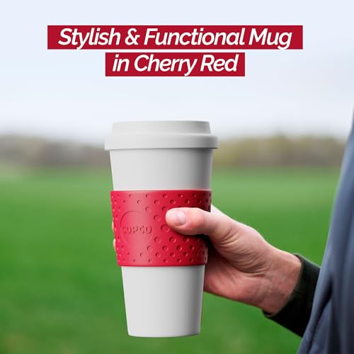 Copco Acadia Travel Mug, 16-Ounce, Cherry Red - Image 2