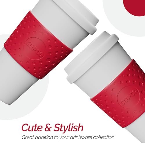 Copco Acadia Travel Mug, 16-Ounce, Cherry Red - Image 4