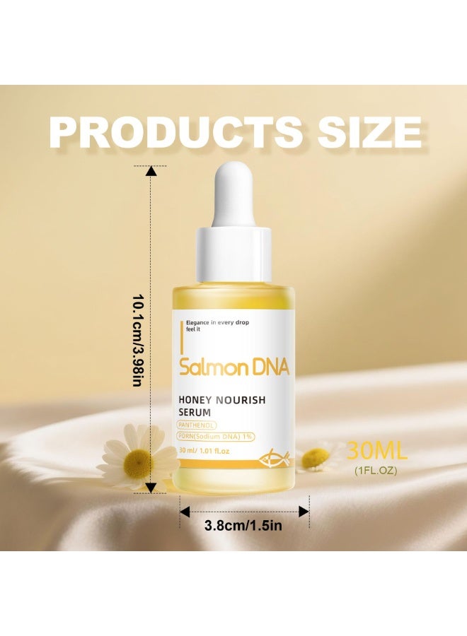 jalan Salmon DNA Honey Nourishing Essence - Anti-Oxidant, Repairing, Pore Refining, Soothing, Brightening - Image 3