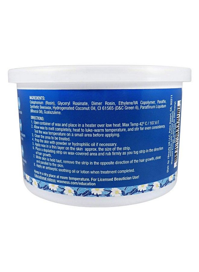 wax necessities Waxness Azulene Stripless Hard Wax Tin 14 Ounces - Image 3