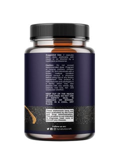 Natures Craft Vegan Black Seed Oil Capsules Cold Pressed Nigella Sativa Black Cumin Seed Oil Capsules With Omega 3 6 9 Antioxidants And Thymoquinone For Hair Growth Immune Support Joint Health And Digestion  - Image 3
