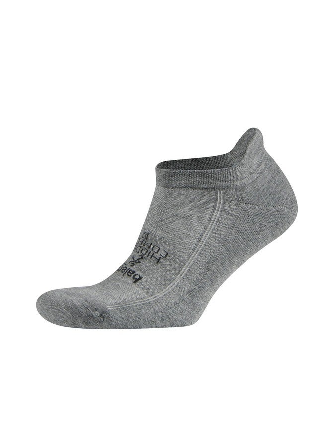 Balega Hidden Comfort Performance No Show Athletic Running Socks for Men and Women (1 Pair), Charcoal, Large - Image 1