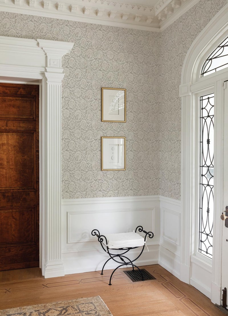 NuWallpaper Nabela Noor Home NuWallpaper Aliviya Peppercorn Peel and Stick Wallpaper, NNS6508 - Image 2