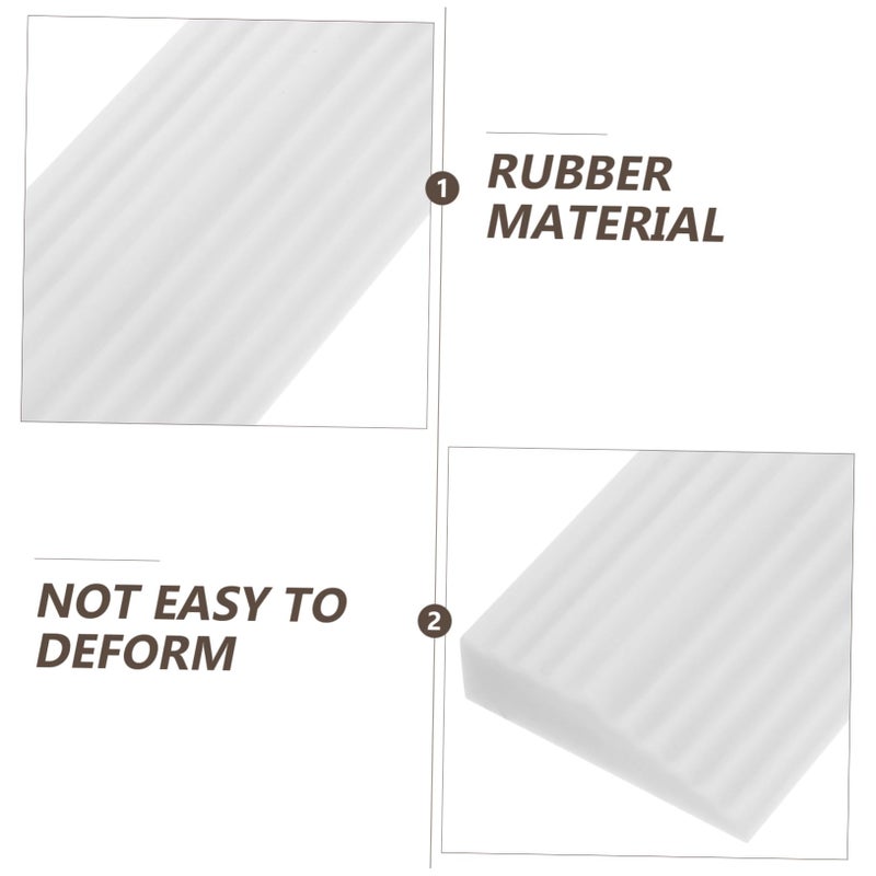 3 Pcs Rubber Ramp for Door Threshold Wheelchair Access Lightweight Portable Easy Clean - Image 3