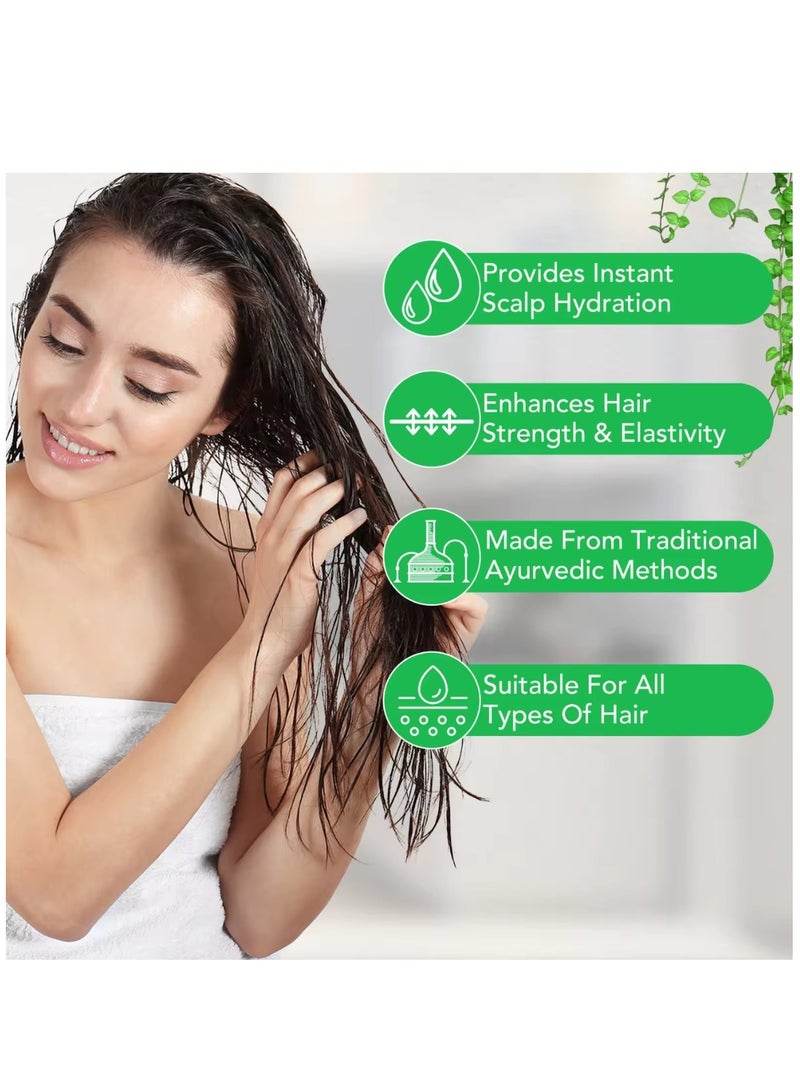 ALIVER 40 Pcs Amla Hair Repair Oil Capsules Organic Amla Oil with Keratin & Multivitamins Amla Hair Repair Oil Shines Nourishing Repair Dry & Damaged Hair Treatment Leave-In Serum - Image 4