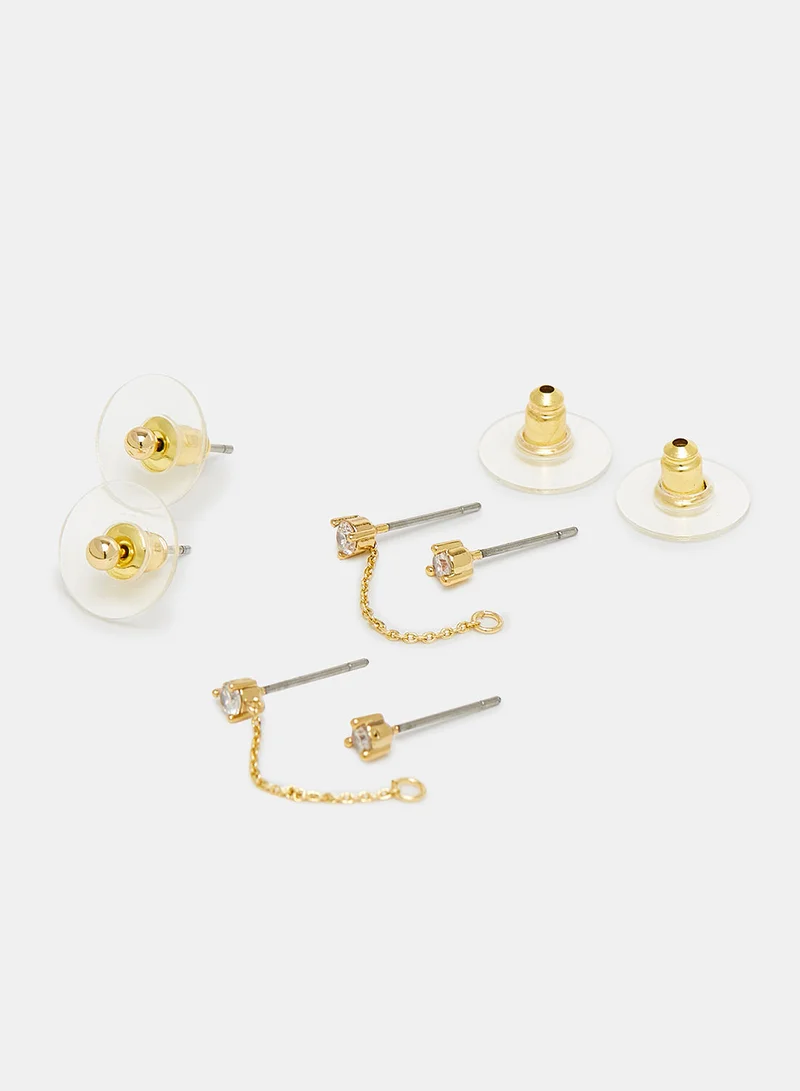 ALDO Taleclya Earrings (Pack of 3)