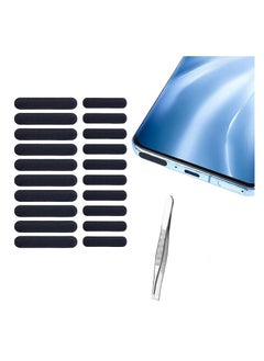 Generic Mobile Phone Dustproof Net Stickers Speaker Mesh Anti Dust Proof Adhesive Dust Sticker Universal Protect The Phone Trumpet Dustproof Net Accessories Gift Tweezers and Mobile Phone  - Image 1