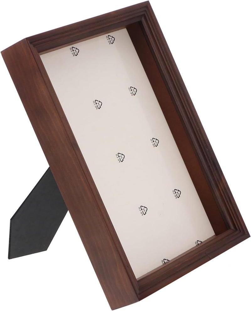 صندوق عرض ظل الزهرة المجففة 33x24.5x4.5 سم إطار صور زخرفي لتذكارات المنزل - Image 1