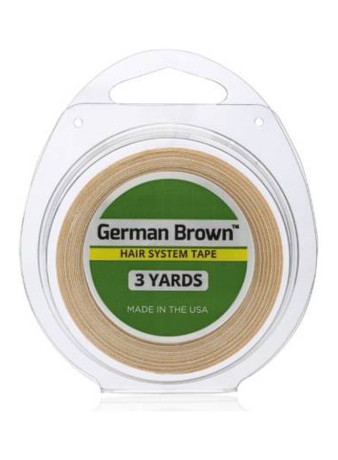 نيبمينينت شريط جيرمان براون لاصق على الوجهين من 30 قطعة بيج 3ياردة