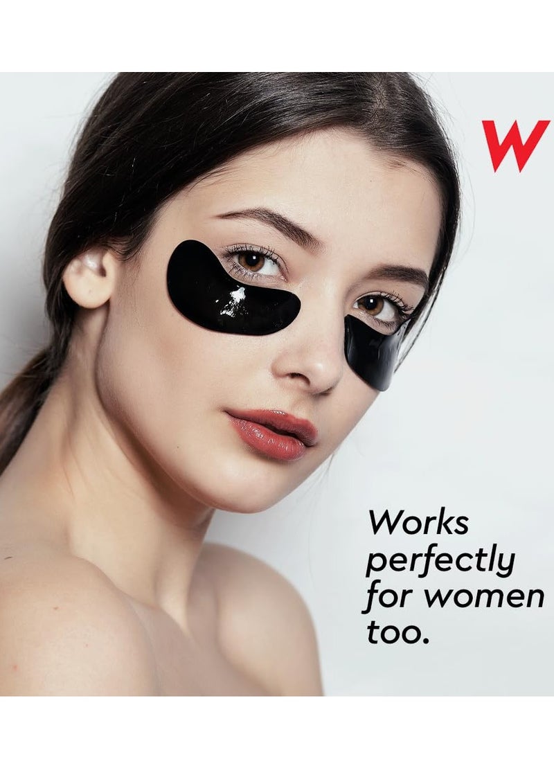 The Wolf Project Wolf Project Under Eye Patches (5 pairs) For Dark Circles, Puffy Eyes, and Wrinkles - With Caffeine, Vitamin C and Peptides. Under Eye Masks Reduce Tired Eyes And Under Eye Bags  - Image 2