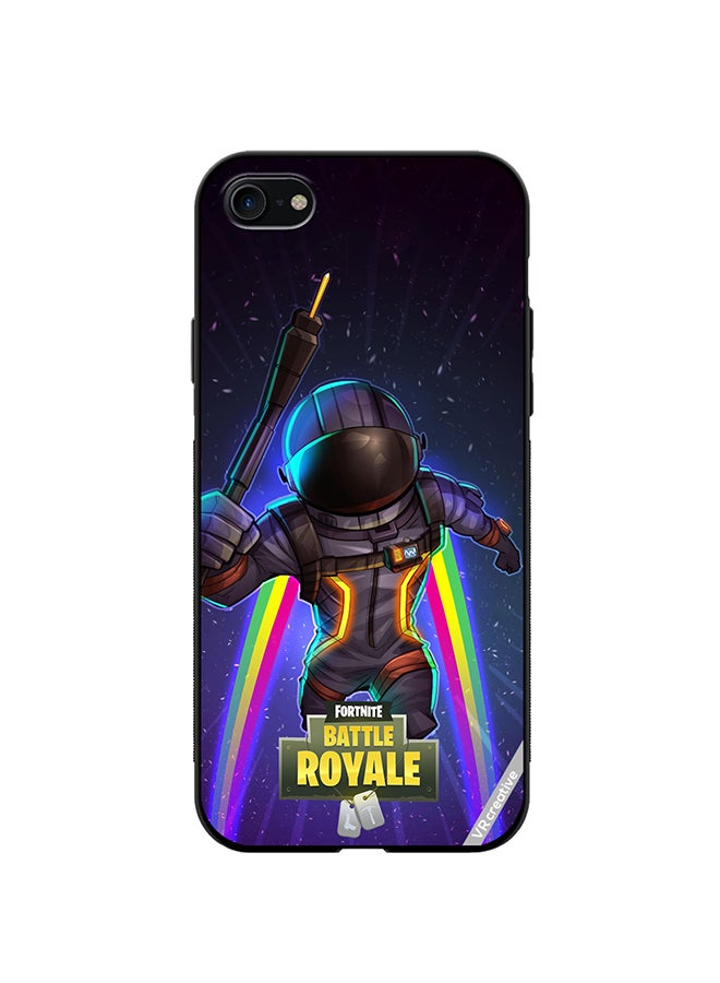 VR CREATIVE Protective Case Cover For Apple iPhone SE (2022) Fortnite Space Bomber Design Multicolour - Image 1