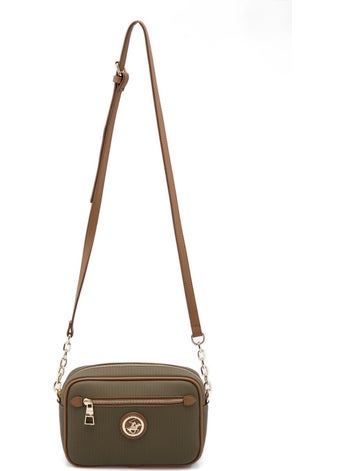 BEVERLY HILLS POLO CLUB 05BHPC8007-HK Khaki Women's Shoulder Bag  - Image 2