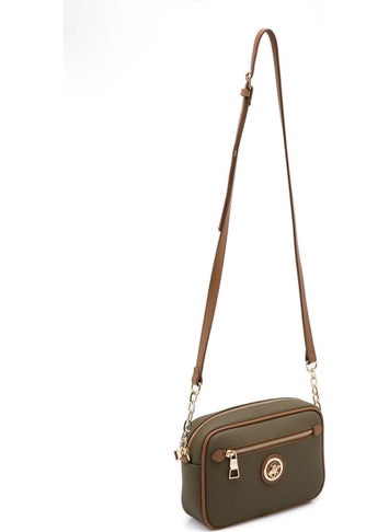 BEVERLY HILLS POLO CLUB 05BHPC8007-HK Khaki Women's Shoulder Bag  - Image 3