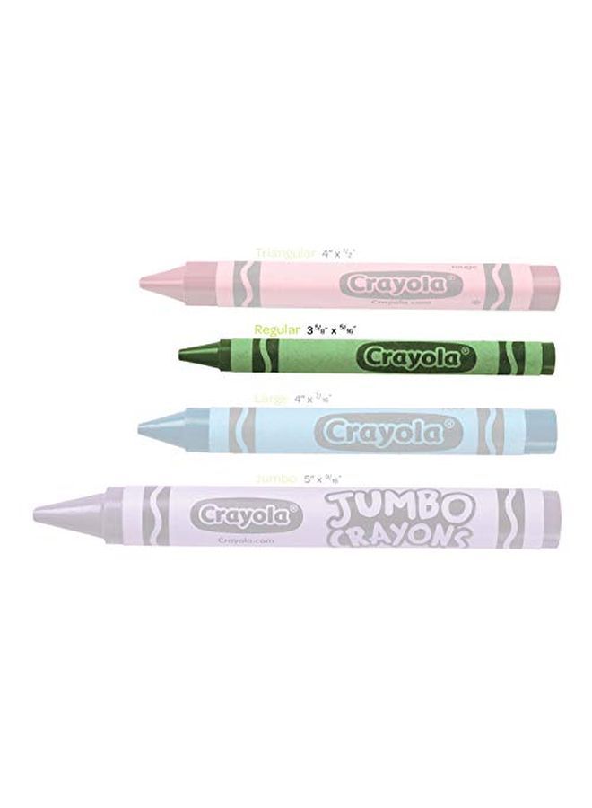 Crayola Jumbo Crayons Assorted Colors Great Toddler Crayons 16 Count - Image 3