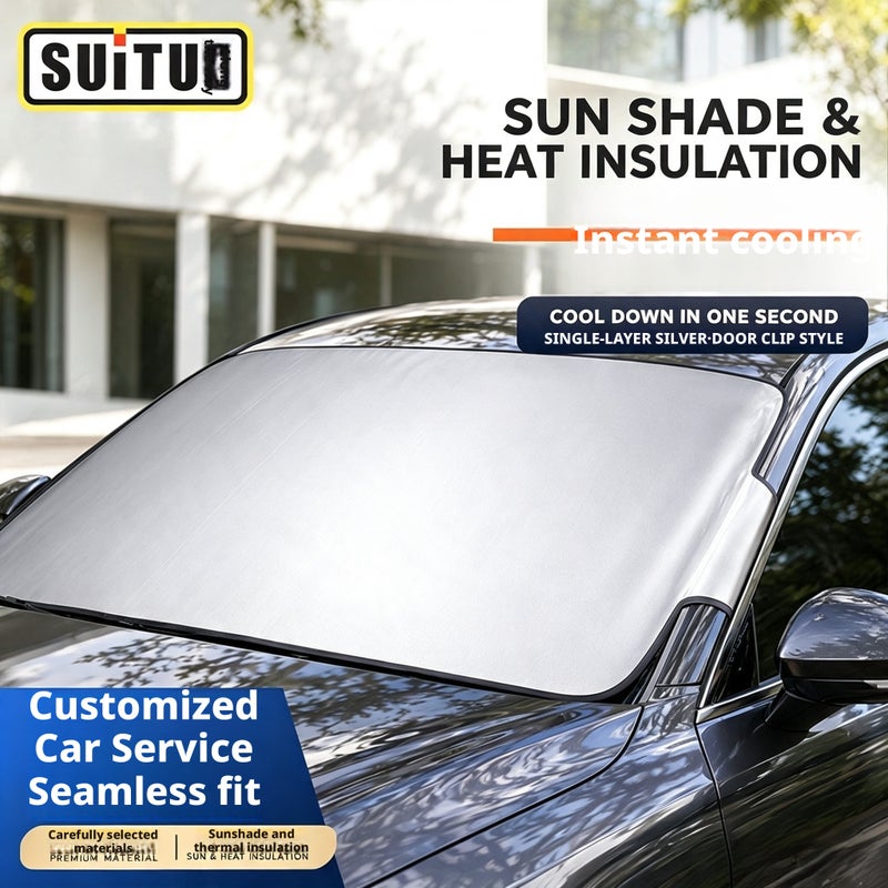 Car Windshield Sun Shade - Image 1