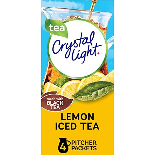 Crystal Light Lemon Iced Tea Drink Mix 16 Pitcher Packets 4 Packs of 4 - Image 3