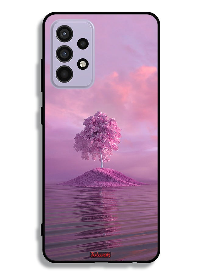 Tolwak Samsung Galaxy A52 5G Protective Case Cover Tree Unsplash - Image 1
