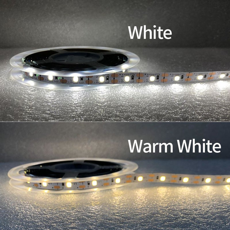 ضوء شريط LED أبيض بارد يعمل بالحركة عبر USB بطول 3 متر للتلفزيون والمطبخ مع مستشعر يدوي للتشغيل والإيقاف يعمل بجهد 5 فولت مع شريط لاصق مزدوج الوجه - Image 4