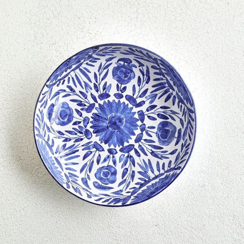 myMayz Blue Flower Pasta Plate - Image 2